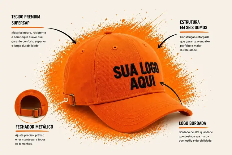 Boné New York Personalizado Bordado | Mabelle Caps